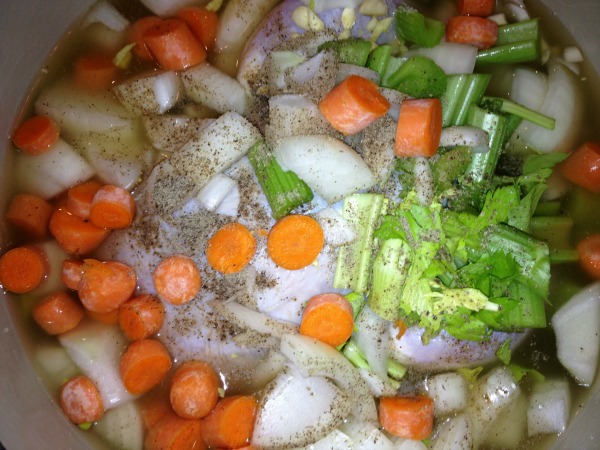Mom's Chicken Soup: The Real Deal