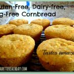 This gluten free, dairy free and egg free cornbread is just melt-in-your-mouth delicious! It's so foolproof and easy, you can't tell a difference!