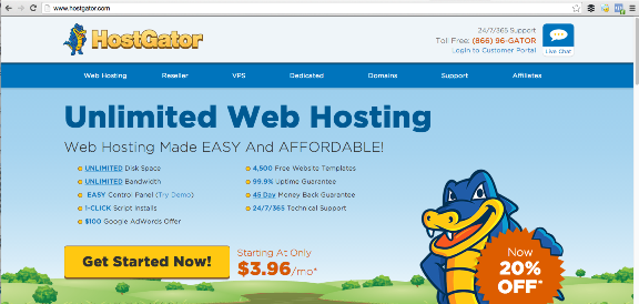 Main Page - HostGator