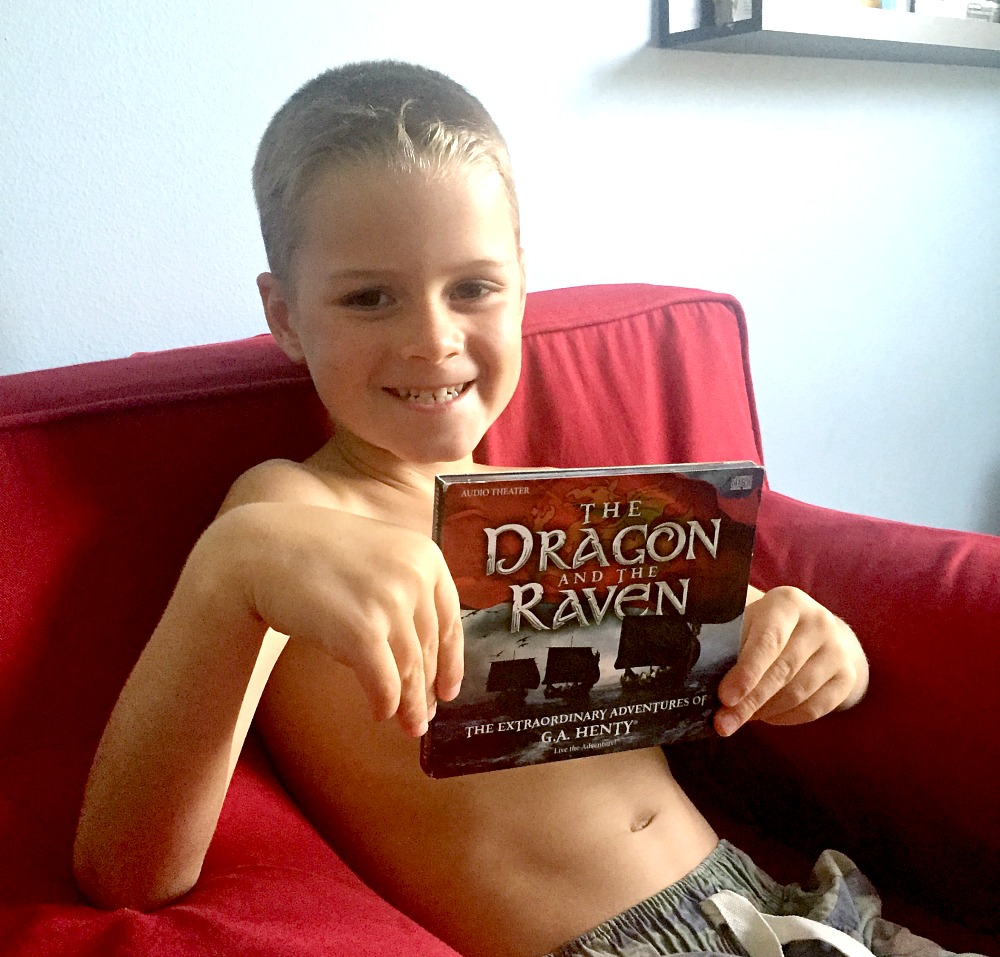 Dragon and Raven review, Heirloom Audio for homeschoolers 