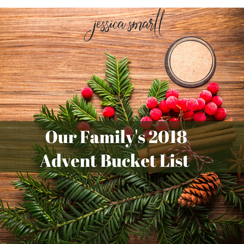 Our Family's 2018 Family Advent Activities